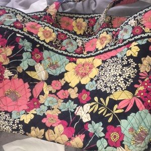Floral Vera Bradley Tote Bag